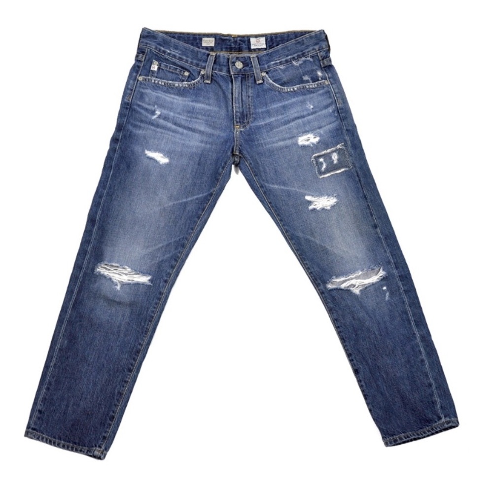 AG Piper Crop Slouchy Boyfriend Jeans 25